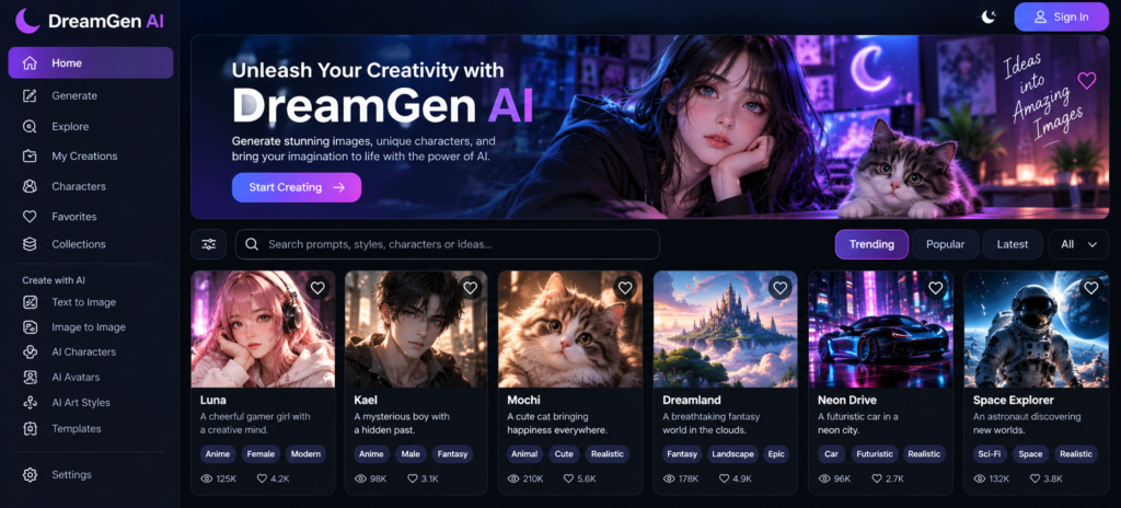 dreamgen ai
