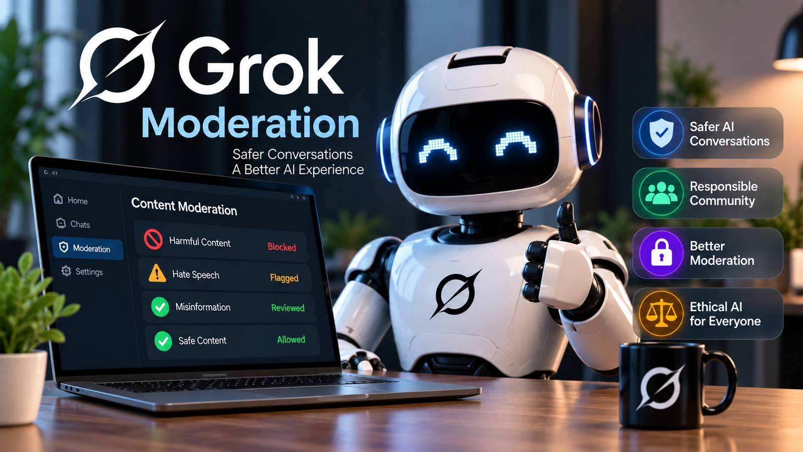 grok moderation