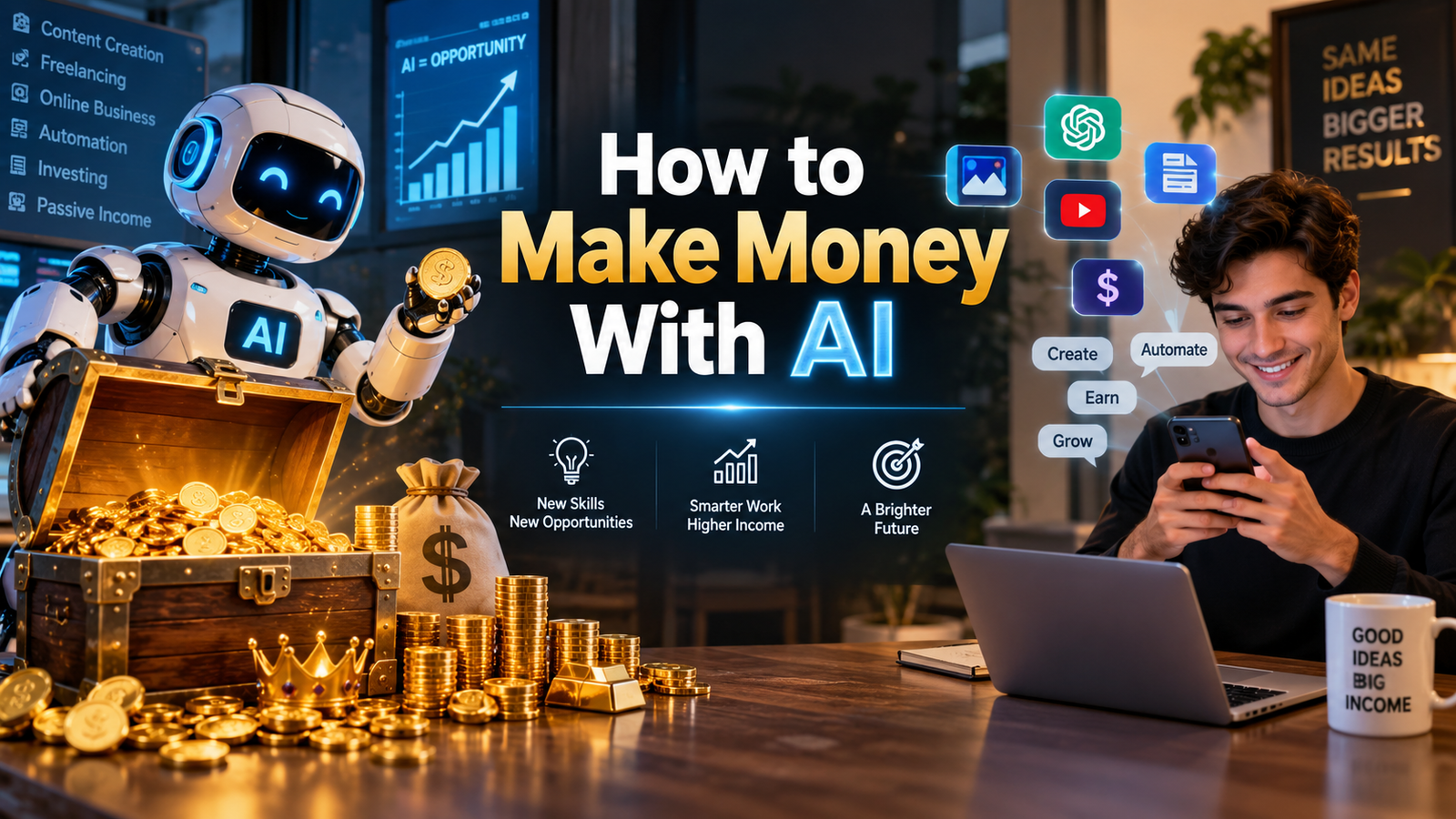 how to make money with ai