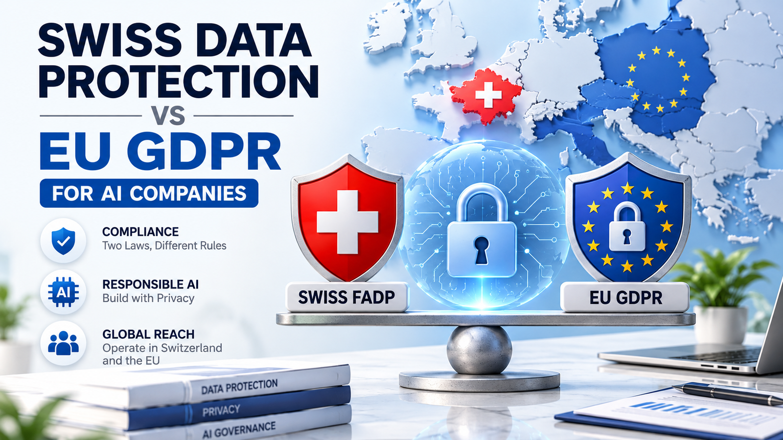 switzerland data protection law compared to gdpr ai companies